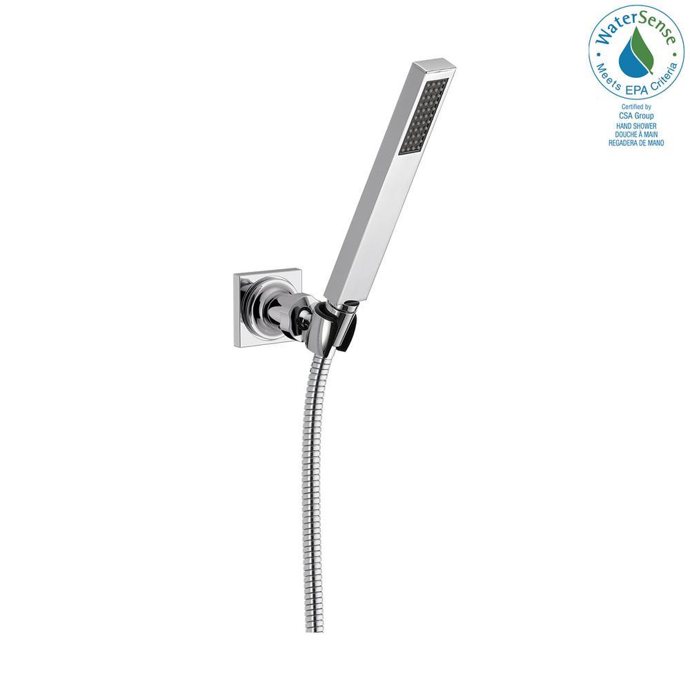 Vero 1-Spray 3.5 in. Single Wall Mount Handheld Shower Head in Chrome - Super Arbor