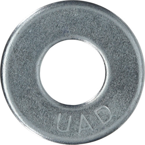 Hillman Yellow Dichromate Steel 3/8 in. USS Flat Washer, 100-Pack