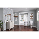 Foundations 4 in. Centerset 2-Handle Bathroom Faucet in Chrome - Super Arbor