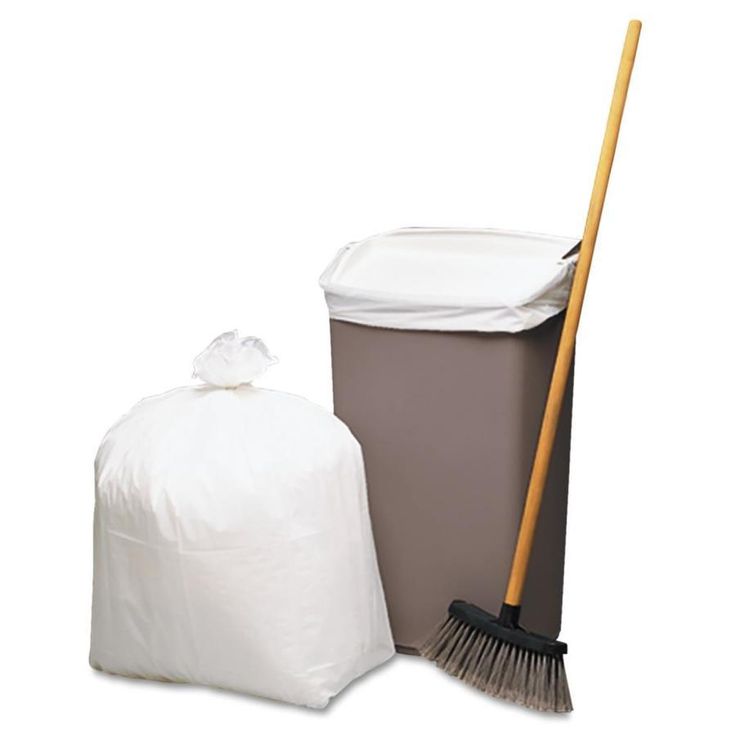 EARTHSENSE 150-Pack 13-Gallon White Plastic Can Trash Bag