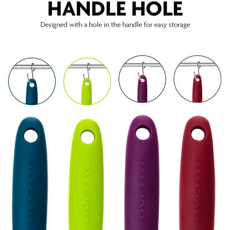 Premium Silicone BPA-Free Spatula, Stainless Steel Core, 500°F Heat-Resistant, Non-Stick, Dishwasher Safe (Set of 4)