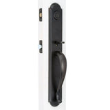 Prestige Bighorn Single Cylinder Venetian Bronze Door Handleset with Carnaby Door Knob Featuring SmartKey Security - Super Arbor