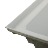 59.76 in. Left-Hand Acrylic Center Drain Rectangular Alcove Bathtub in White - Super Arbor