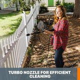 Worx 1500 PSI 1.2 GPM 13 Amp Cold Water Electric Pressure Washer, Portable