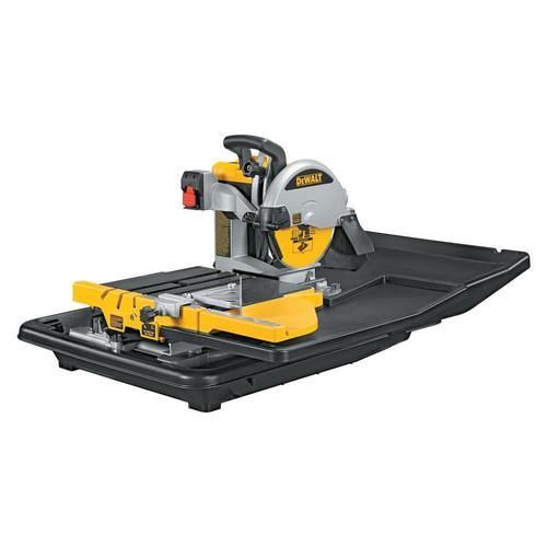 DEWALT 10-in 15-Amp Wet Tabletop Sliding Table Tile Saw