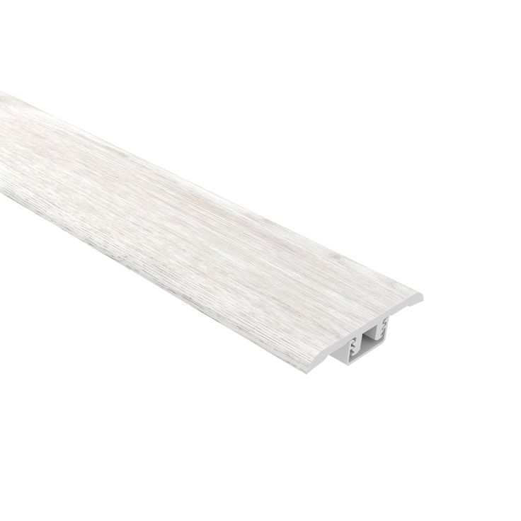 CALI Legends Saltwater Oak Vinyl Accessories T-Mold Saltwater Oak 0.47-in T x 1.73-in W x 72.83-in L Vinyl T-moulding