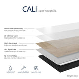 CALI Aqua Tough XL Canyon Cove 4.7-mm x 9-in W x 60-in L Waterproof Luxury Vinyl Plank Flooring (37.54-sq ft/case)