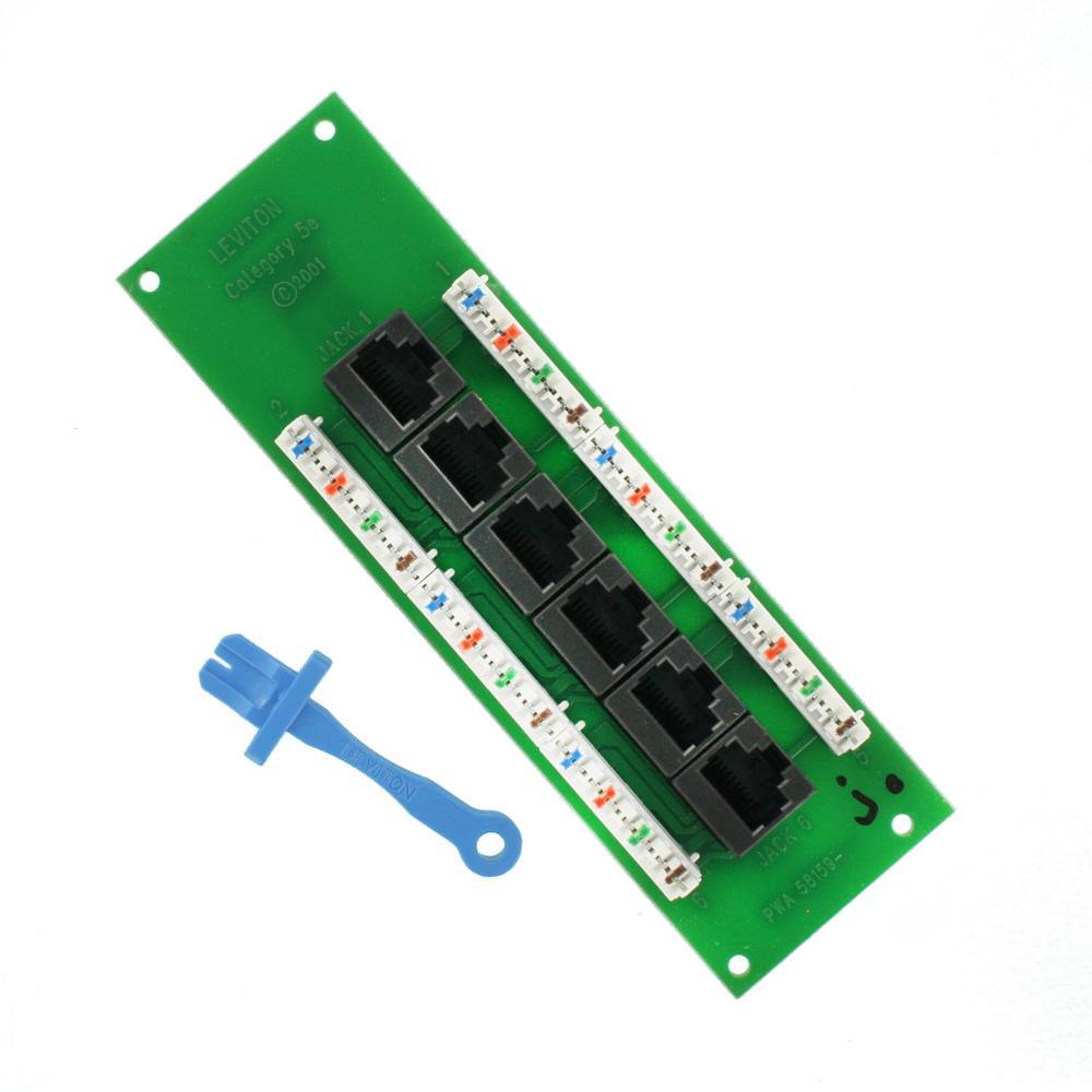 1x6 Cat5E Voice and Data Expansion Board - Super Arbor