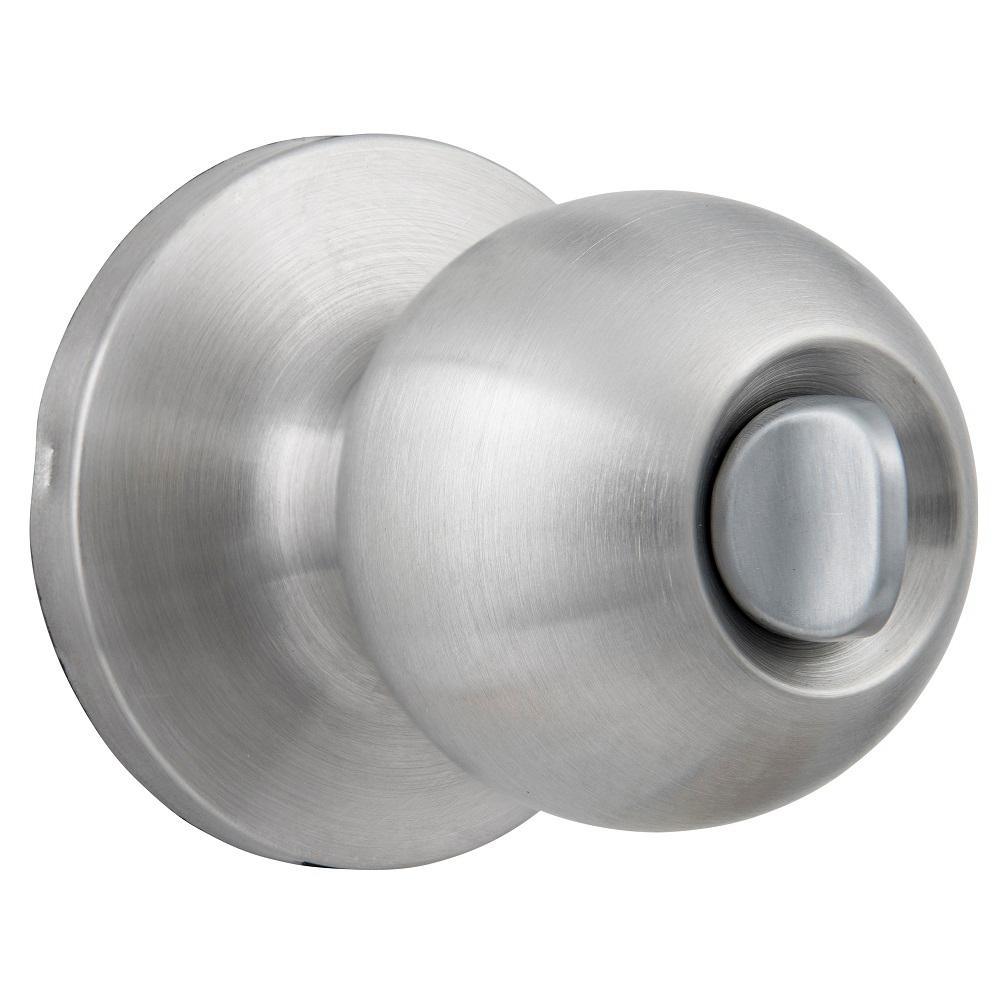 Commercial 2-1/8 in. Grade 2 Satin Chrome Keyed Entry Door Knob - Super Arbor