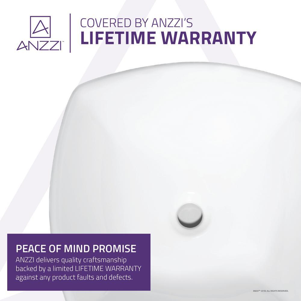 Deux Series Ceramic Vessel Sink in White - Super Arbor