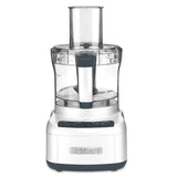 Elemental 8-Cup 3-Speed White Food Processor