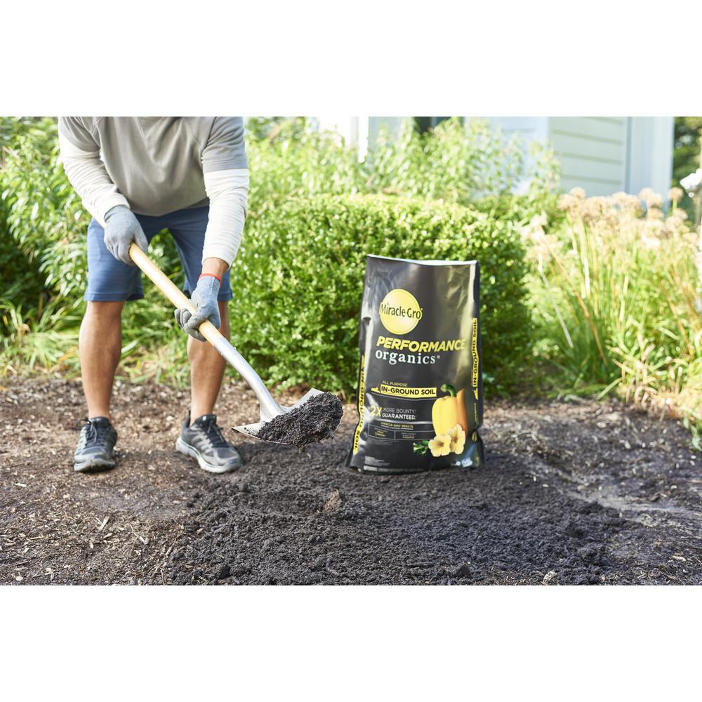 Miracle-Gro 1.3 cu. ft. Performance Organics All Purpose In-Ground Garden Soil - Super Arbor
