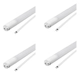 Feit Electric 4 ft. 18-Watt T8 32W/ T12 40W Equivalent Cool White (4100K) G13 Bypass Ballast Linear LED Tube Light Bulb (4-Pack)