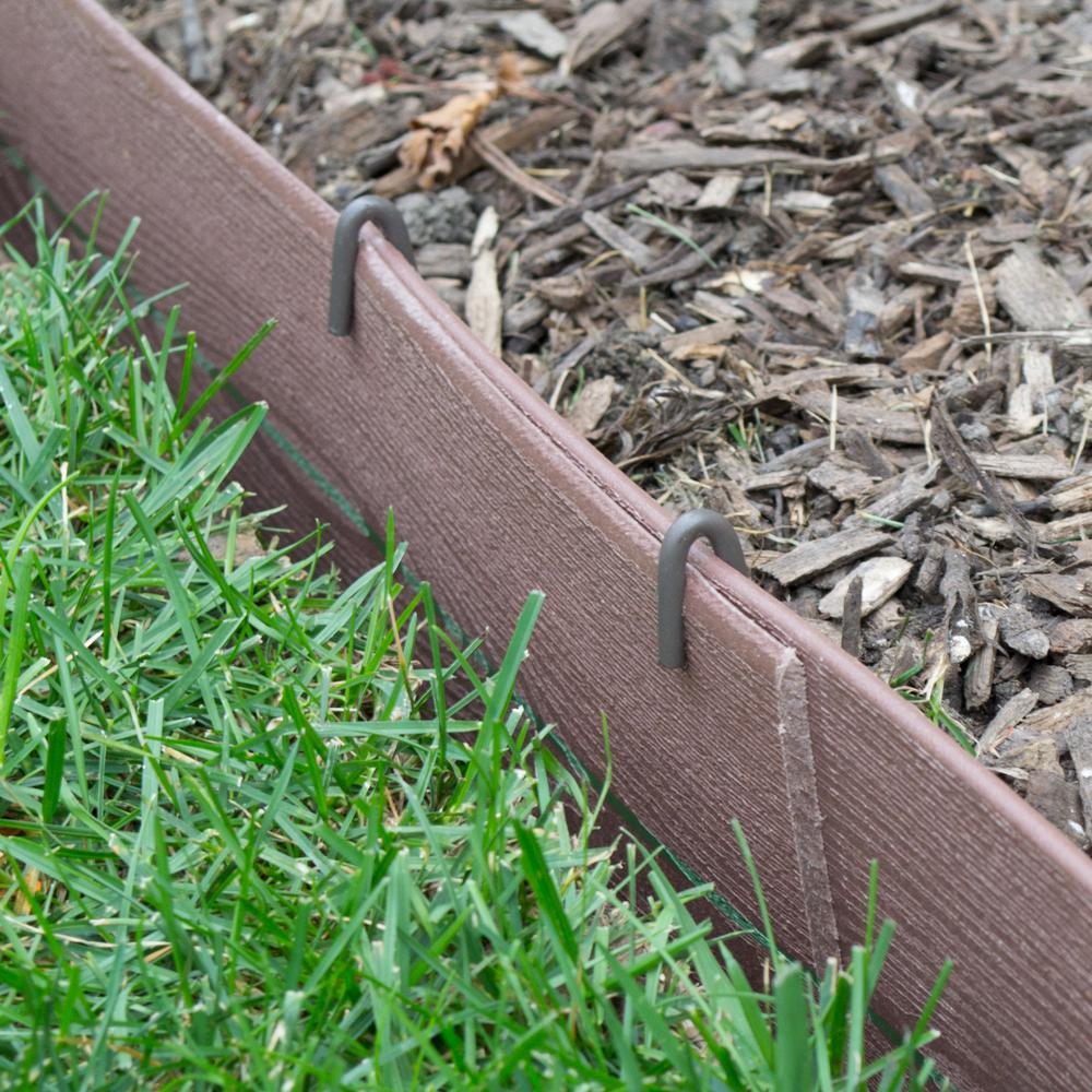 20 ft. Premium Brown Composite Edging - Super Arbor