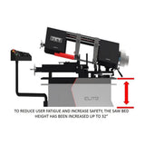 9 in. x 16 in. 1-1/2 HP, 115-Volt/230-Volt Metalworking Variable Speed Bandsaw 1Ph - Super Arbor