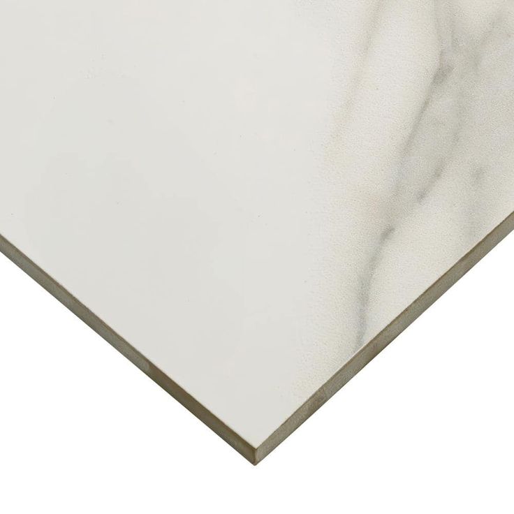 Voyager Blanco 24 in. x 48 in. Matte Porcelain Marble Look Floor and Wall Tile (15.32 sq. ft./Case)