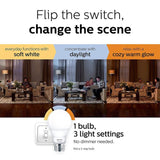 Philips 65-Watt Equivalent BR30 LED Energy Star SceneSwitch Color