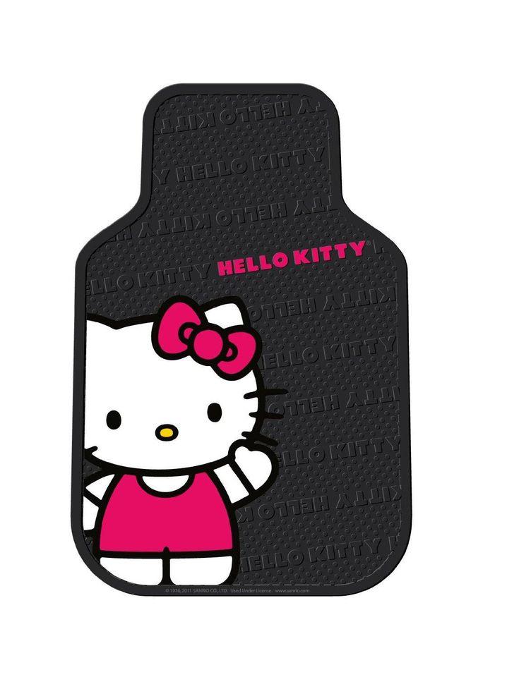 Plasticolor 001463R01 'Hello Kitty' Front Floor Mat Set
