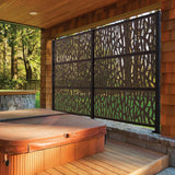 TuffBilt 2 ft. x 4ft. Matte Black Decorative Screen Panel Frame Kit - Super Arbor