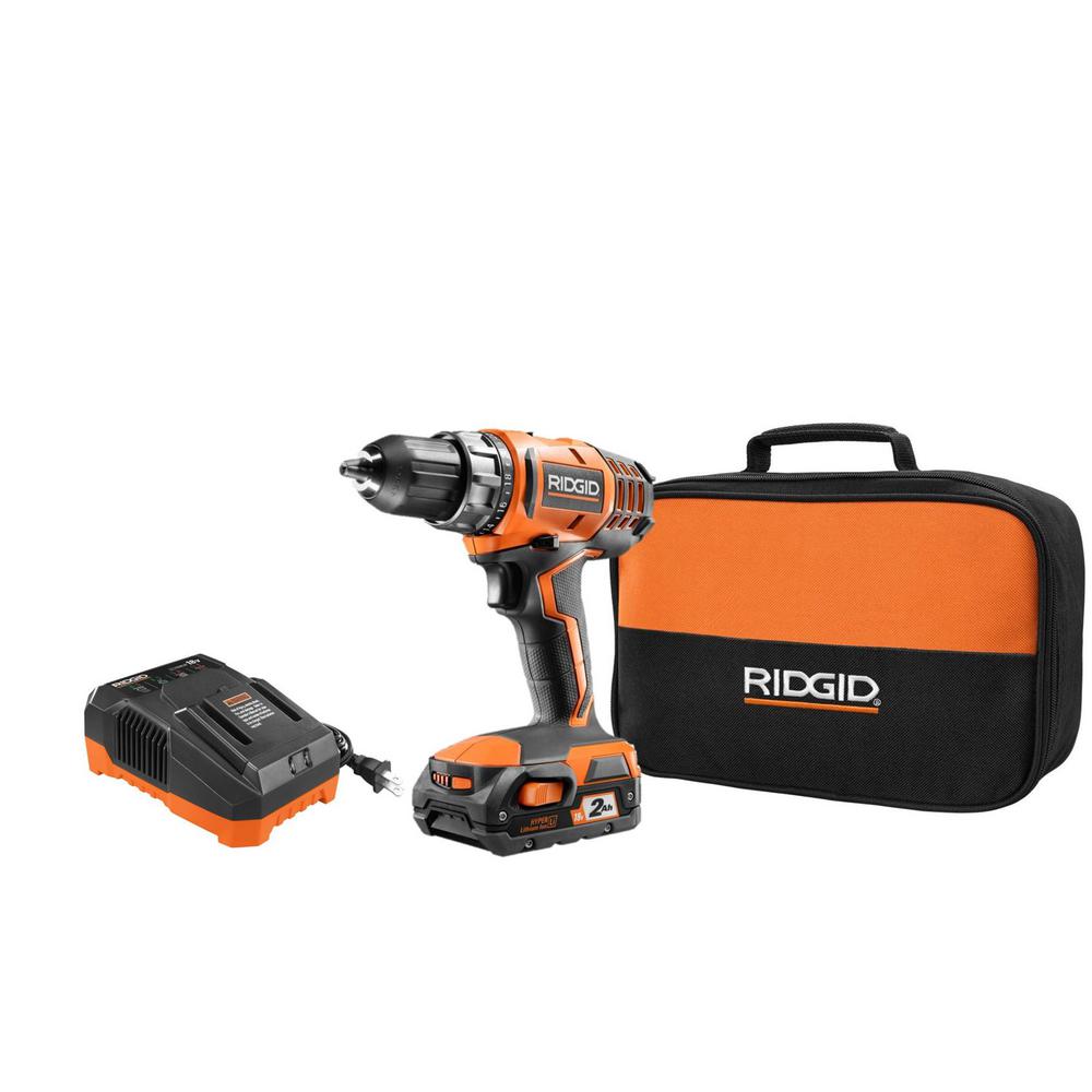 10 in. Pro Jobsite Table Saw with Stand and 18-Volt Cordless Drill/Driver Kit with (1) 2.0 Ah Battery, Charger, Tool Bag - Super Arbor