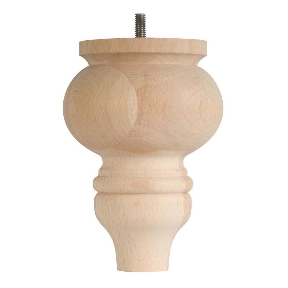 4-3/8 in. x 6 in. Gothic Bun Foot - Super Arbor