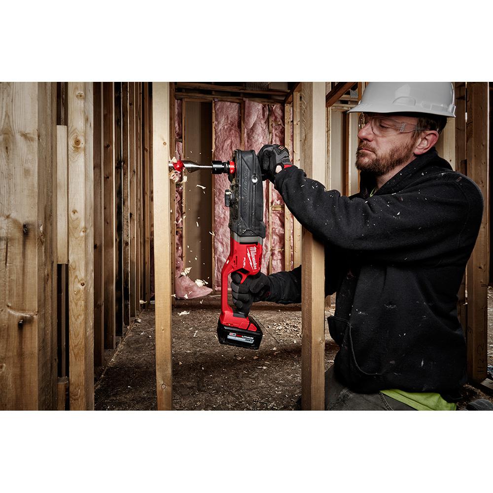 M18 FUEL 18-Volt Lithium-Ion Brushless Cordless GEN 2 SUPER HAWG 7/16 in. Right Angle Drill QUIK-LOK Kit - Super Arbor