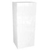 Cambridge 24-in W x 42-in H x 12-in D Glossy White Engineered Wood Door Wall Stock Cabinet