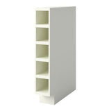allen + roth Aveley 6-in W x 34.5-in H x 24-in D Linen Maple Drawer Wine Semi-Custom Cabinet