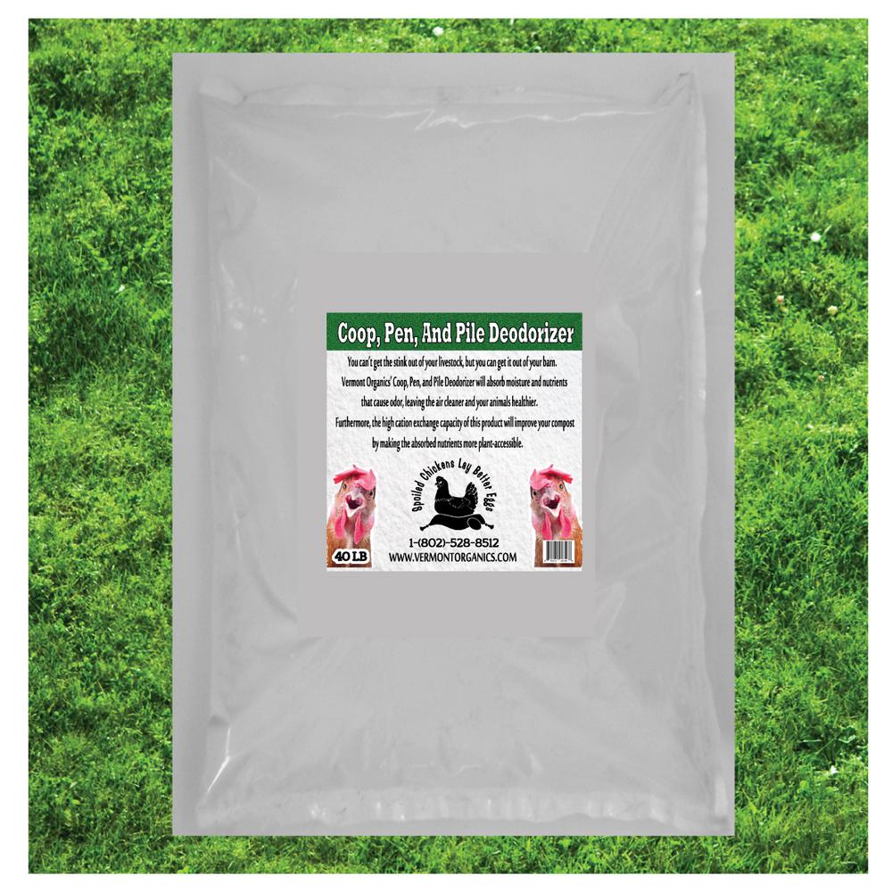 Vermont Organics Reclamation Soil 40 lb. Coop, Pen, and Pile Deodorizer - Super Arbor
