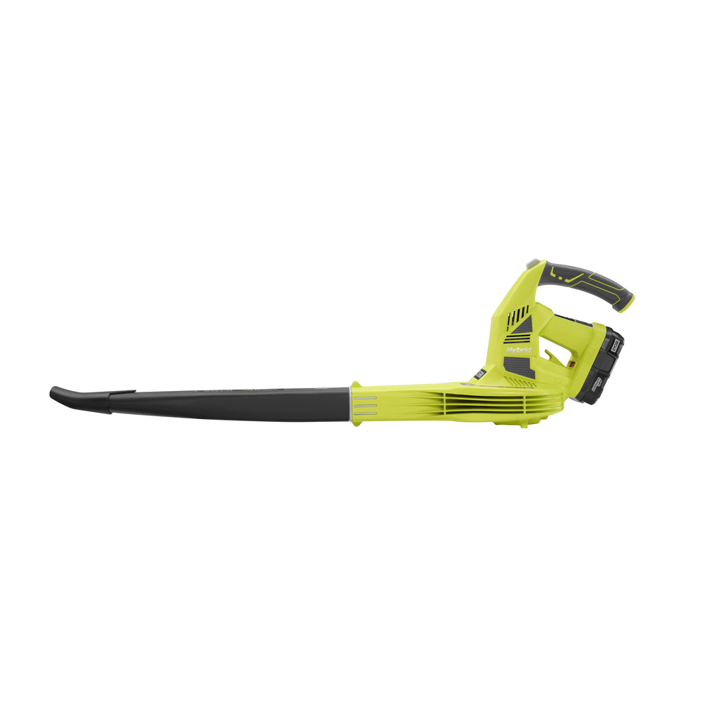 RYOBI ONE+ 150 MPH 200 CFM 18-Volt Lithium-Ion Cordless Battery Hybrid Leaf Blower/Sweeper (Tool Only)
