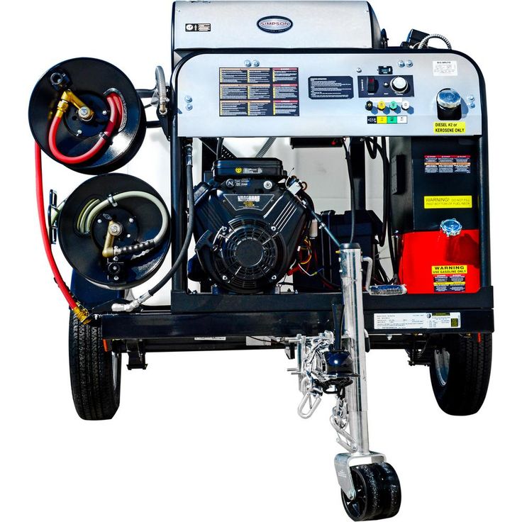 Simpson SIMPSON 4000 95006 PSI at 4.0 GPM VANGUARD V-Twin Hot Water Pressure Washer