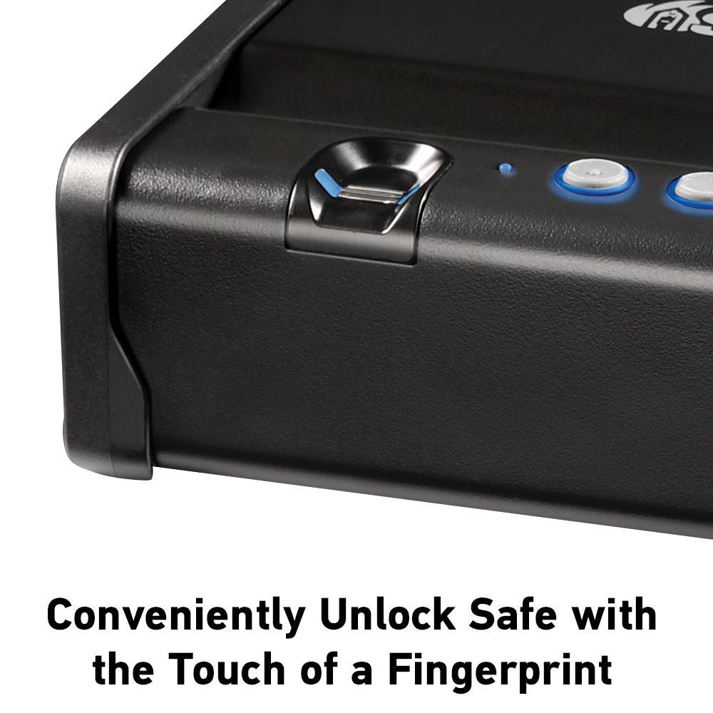 QAP1BE One Handgun Capacity Gun Safe with Biometric Lock - Super Arbor