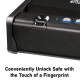 QAP1BE One Handgun Capacity Gun Safe with Biometric Lock - Super Arbor