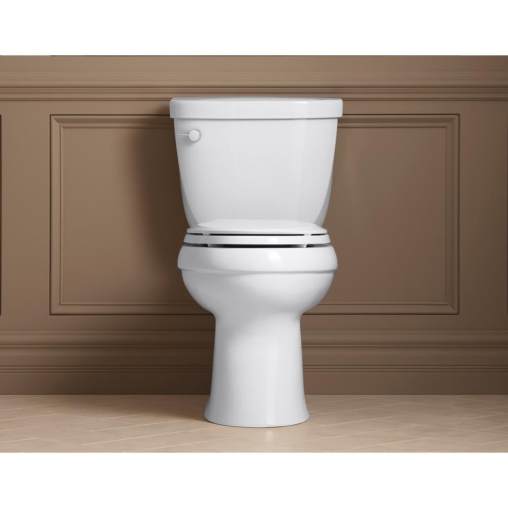 Cimarron 1.28 GPF Single Flush High Efficiency Toilet Tank Only with AquaPiston Flushing Technology in White - Super Arbor