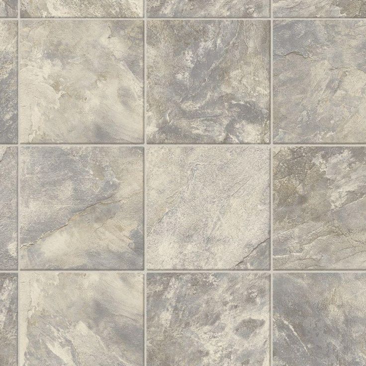 TrafficMASTER Harbor Slate Neutral Residential Vinyl Sheet, Sold by 12 ft. Wide x Custom Length