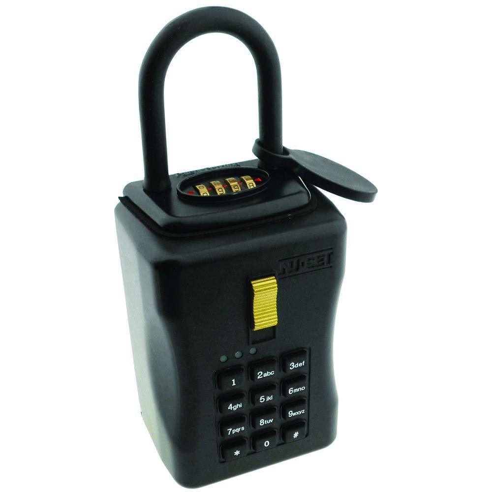 Eyecon Wi-Fi Enabled Smart Lock Box with Hanging Shackle for Key Storage - Super Arbor