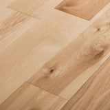 NATU Aged Brushed Hickory 3/8 in. T x 7.5 in. W Click Lock Wire Brushed Engineered Hardwood Flooring (19.43 sq.ft./case)