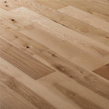 NATU Aged Brushed Hickory 3/8 in. T x 7.5 in. W Click Lock Wire Brushed Engineered Hardwood Flooring (19.43 sq.ft./case)