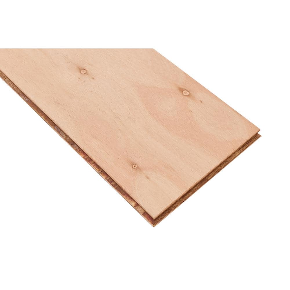 Bruce Time Honored Aged Natural Wh Oak 3/8 in. T x 6.5 in. W T+G Wire Brushed Engineered Hardwood Flooring (32.11 sq.ft./ctn)