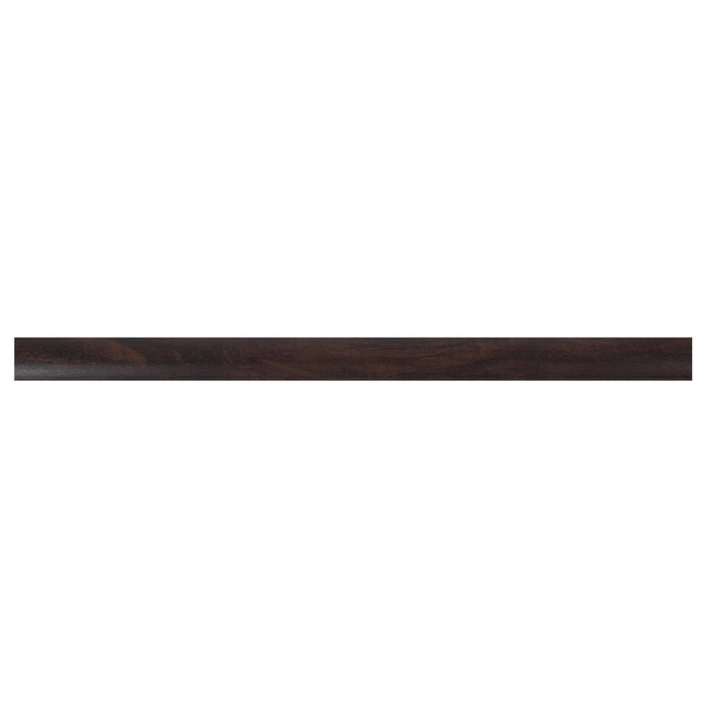 MSI Aged Walnut 0.75 in. T x 2.75 in. W x 94 in. L Luxury Vinyl Flush Stair Nose Molding