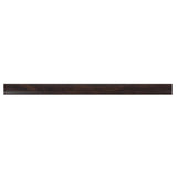 MSI Aged Walnut 0.75 in. T x 2.75 in. W x 94 in. L Luxury Vinyl Flush Stair Nose Molding