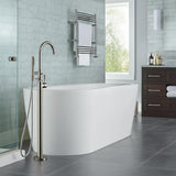 American Standard Cadet Freestanding Roman Tub Faucet with Hand Shower, Brushed Nickel