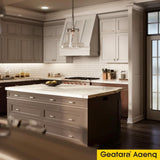 Hampton Bay Courtland Shaker Wall Kitchen Cabinet in Polar White