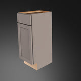 Hampton Bay Courtland Shaker Base Kitchen Cabinet in Sterling Gray