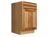 Hampton Bay Natural Hickory Base Kitchen Cabinet with Ball-Bearing Glides