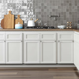 Hampton Bay Designer Series Melvern Assembled Base Kitchen Cabinet in White