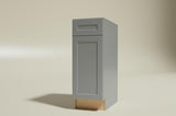 Hampton Bay Designer Series Melvern Storm Gray Shaker Assembled Base Kitchen Cabinet