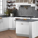 Hampton Bay Designer Series Melvern Assembled Base Kitchen Cabinet in White
