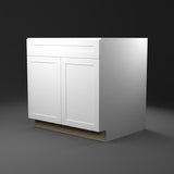 Hampton Bay Designer Series Melvern Assembled Base Kitchen Cabinet in White