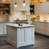 Hampton Bay Designer Series Elgin Assembled Pots and Pans Drawer Base Kitchen Cabinet in White